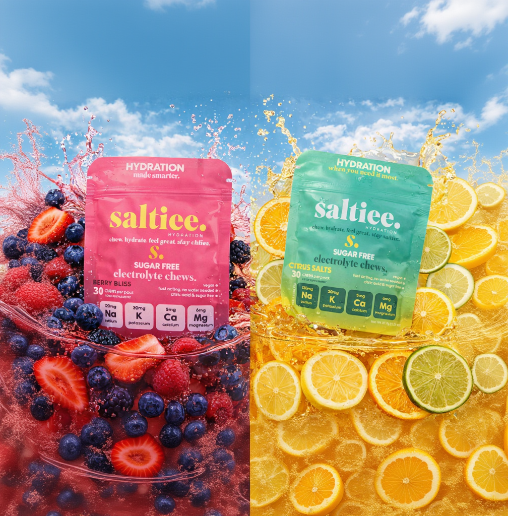 Variety Pack Saltiee Electrolyte Chews - Berry Bliss & Citrus Salts